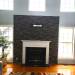 Simple Living Room Upgrades: Adding Stone Accent Wall with Faux Panels